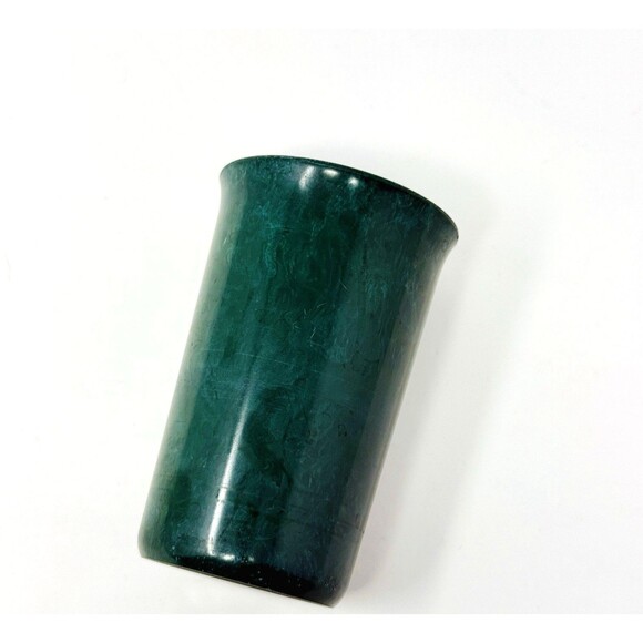 Vtg Color Flyte Creamer and Sugar Set & Juice Cup Branchell Forest Green Melmac - Picture 11 of 11